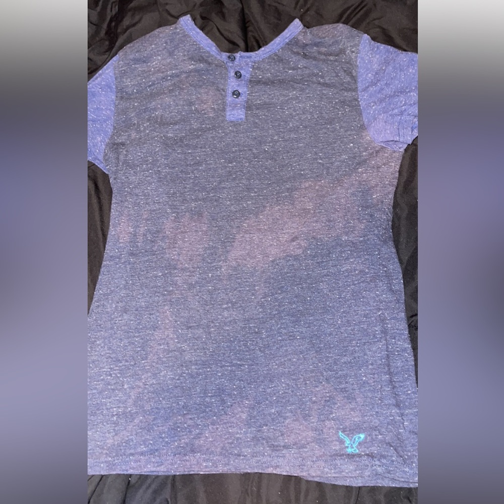 American eagle vintage shirt button collar